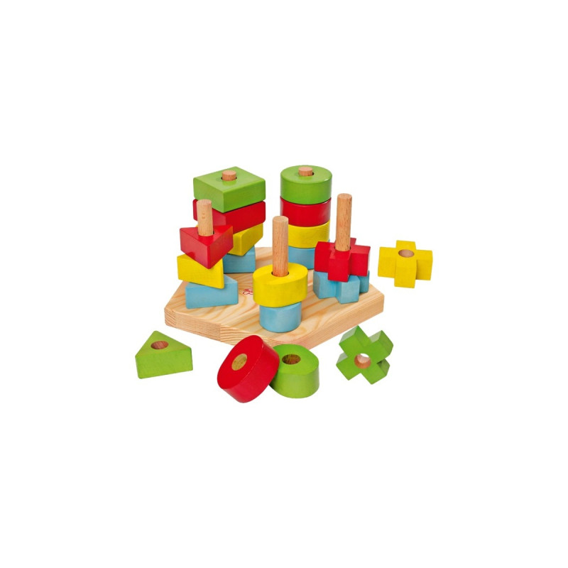 Eichhorn Steckspiel, Geschicklichkeitsspiel(21-teilig)