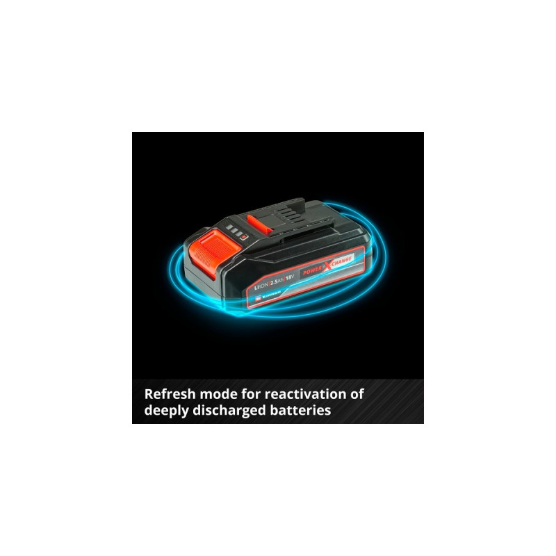 Einhell 18V 2,5Ah PXC Starter Kit, Set(schwarz, Ladegerät + Akku)