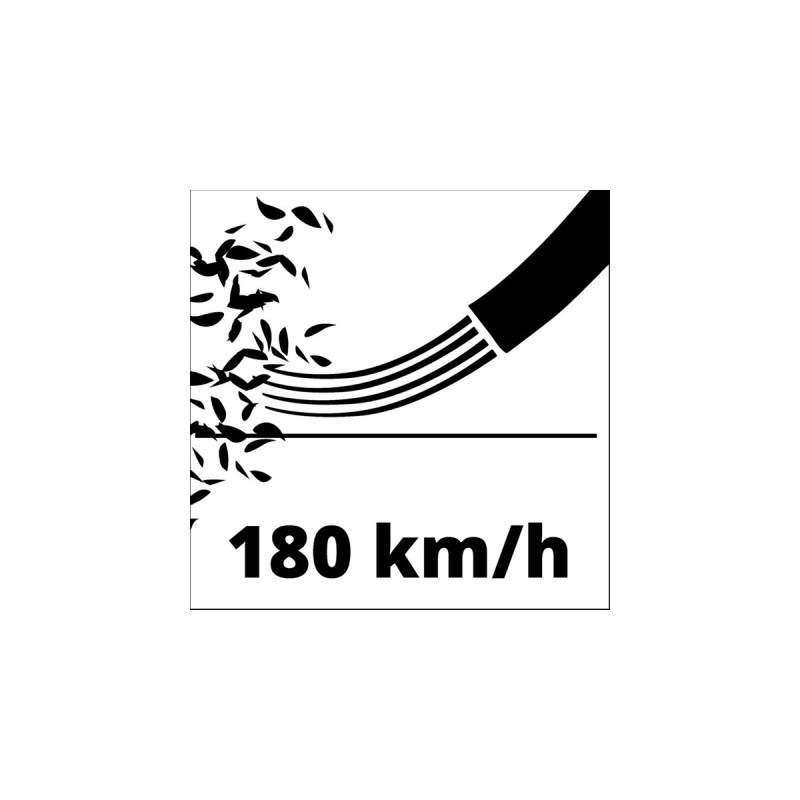 Einhell Akku-Bläser TE-CB 18/180Li-Solo, Gebläse(rot/schwarz, ohne Akku und Ladegerät)