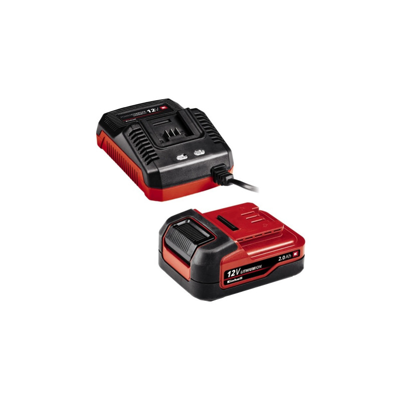 Einhell Akku-Bohrschrauber TE-CD 12/1 Li, 12Volt(rot/schwarz, Li-Ionen Akku 2Ah)