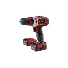 Einhell Akku-Bohrschrauber TE-CD 12/1 Li, 12Volt(rot/schwarz, 2x Li-Ionen Akku 2Ah)