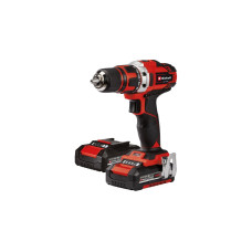 Einhell Akku-Bohrschrauber TE-CD 18/40-1 Li, 18Volt(rot/schwarz, 2x Li-Ion-Akku 1,5Ah, im Koffer)
