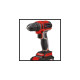 Einhell Akku-Bohrschrauber TE-CD 18/40 Li BL, 18Volt(rot/schwarz, 2x Li-Ion-Akku 2,0Ah, im Koffer)