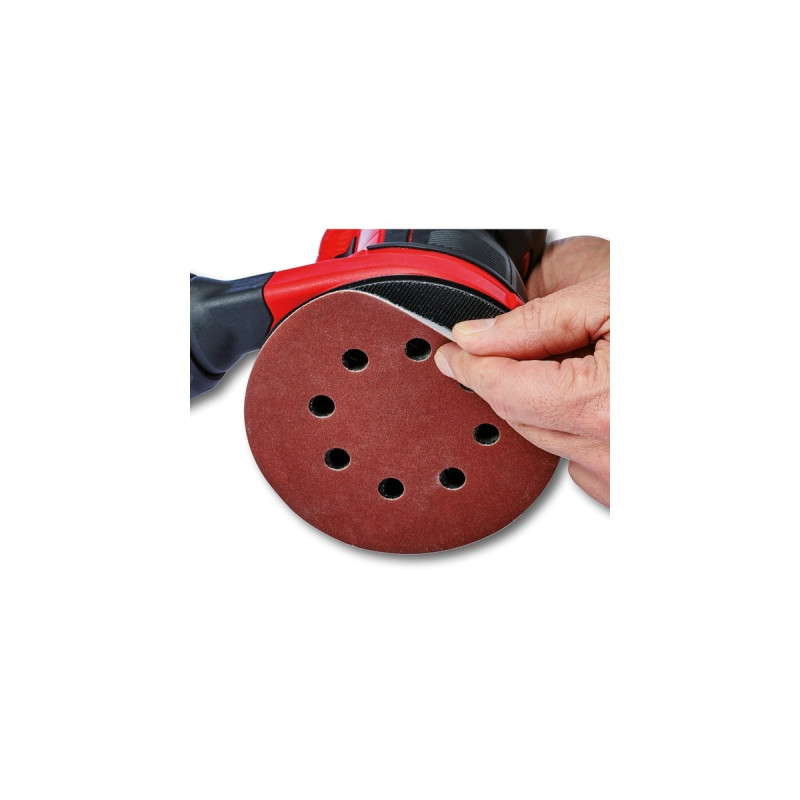 Einhell Akku-Exzenterschleifer TE-RS 18 Li-Solo(rot/schwarz, ohne Akku und Ladegerät)