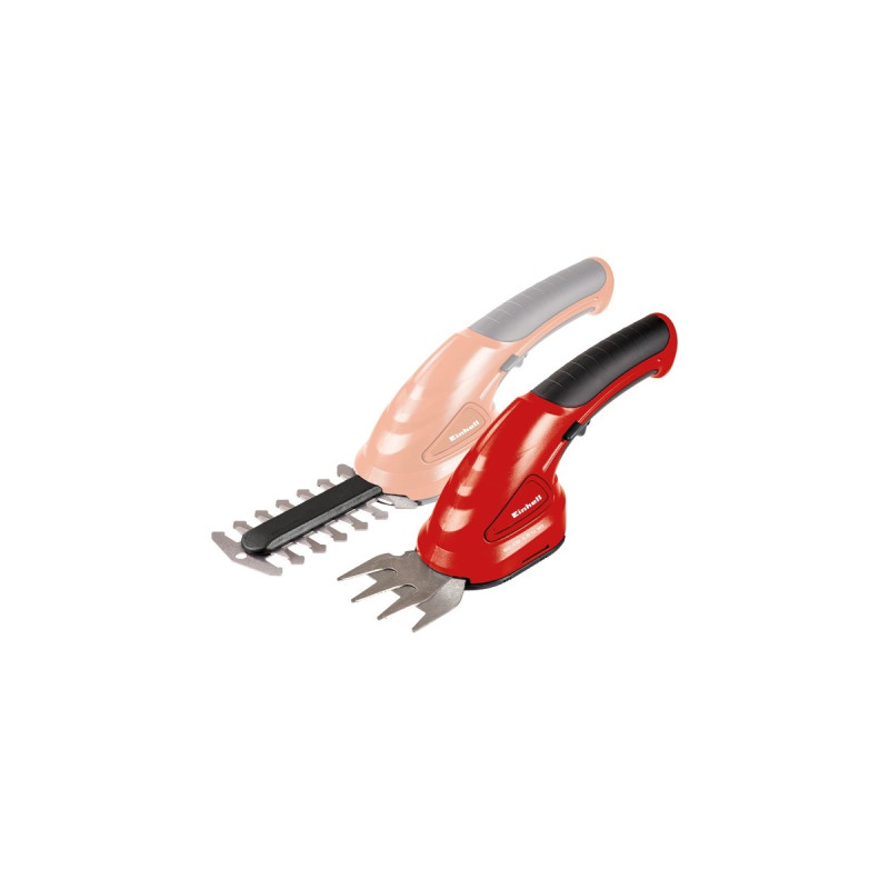 Einhell Akku-Gras-Strauchschere GC-CG 3,6 Li WT, Grasschere(rot/schwarz, Li-Ionen Akku 1,3Ah)