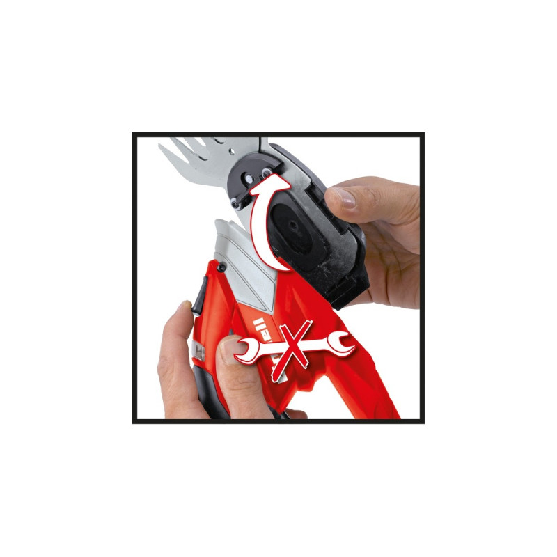 Einhell Akku-Gras- und Strauchschere GE-CG 7,2 Li, Grasschere