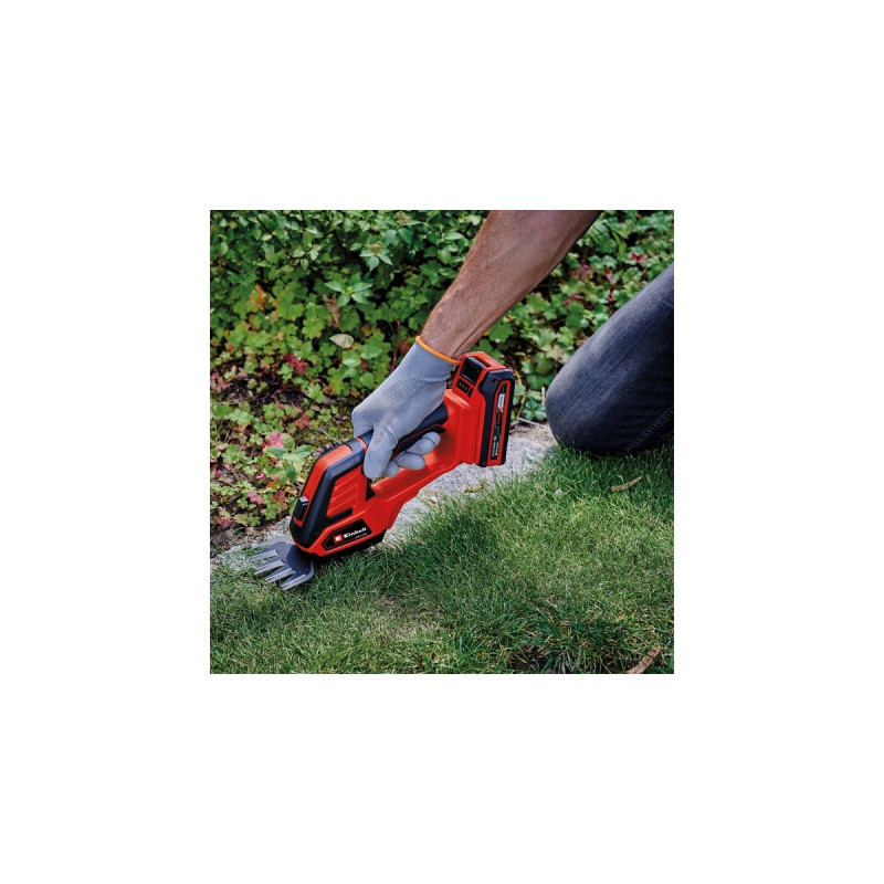 Einhell Akku-Grasschere/ -Strauchschere GE-CG 18/100 Li-Solo, 18Volt(rot/schwarz, ohne Akku und Ladegerät)