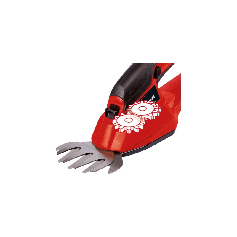Einhell Akku-Grasschere/ -Strauchschere GE-CG 18 Li-Solo, 18Volt(rot/schwarz, ohne Akku und Ladegerät)