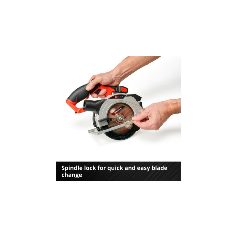 Einhell Akku-Handkreissäge TE-CS 18/150 Li-Solo, 18Volt(rot/schwarz, ohne Akku und Ladegerät)