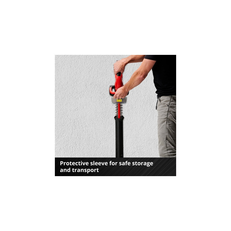 Einhell Akku-Heckenschere GE-CH 1846 Li Kit, 18Volt(rot/schwarz, Li-Ionen Akku 2,0Ah)