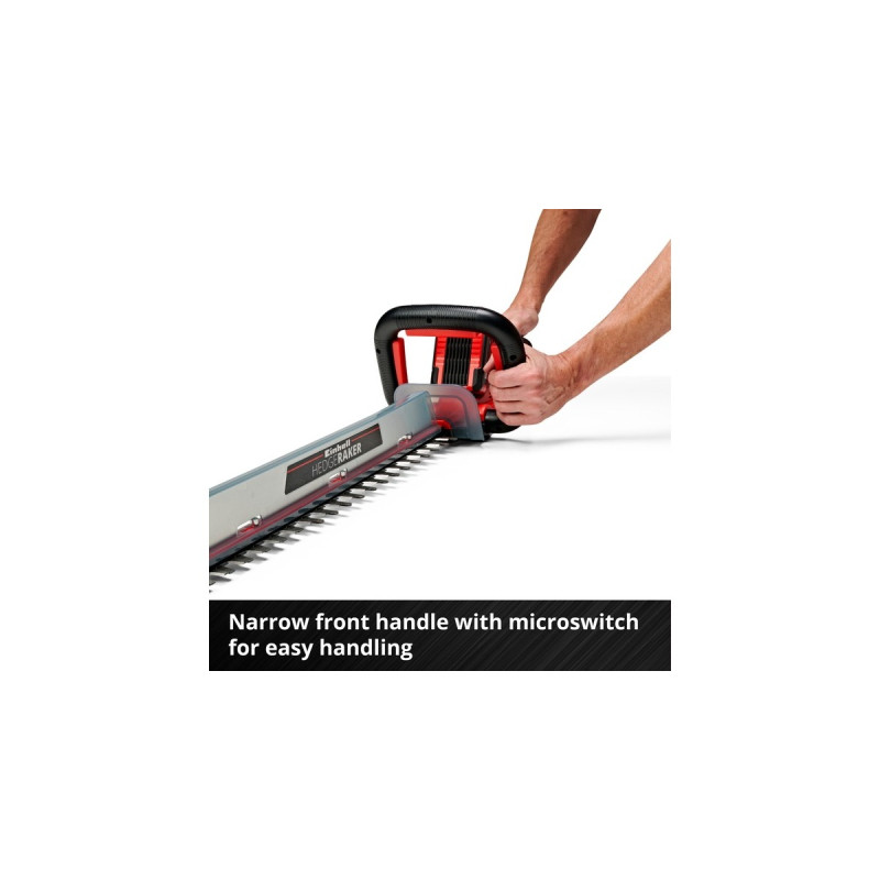 Einhell Akku-Heckenschere GE-CH 18/60 Li - Solo, 18Volt(rot/schwarz, ohne Akku und Ladegerät)