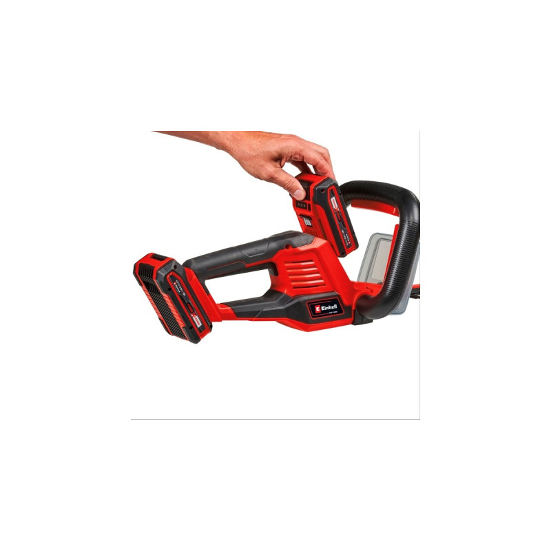 Einhell Akku-Heckenschere GE-CH 36/61 Li-Solo, 36Volt (2x18V)(rot/schwarz, ohne Akku und Ladegerät)