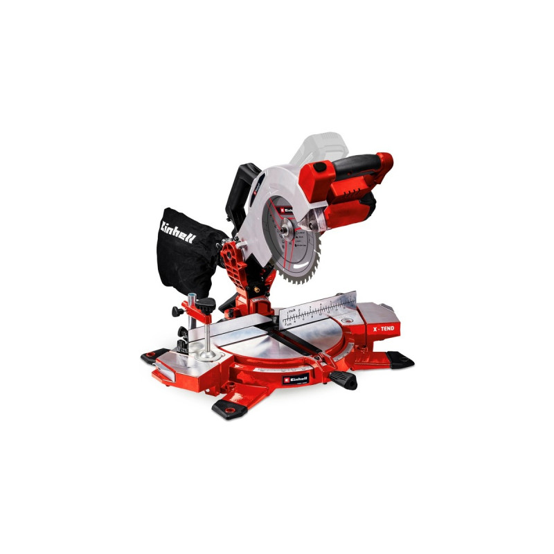 Einhell Akku-Kapp-und Gehrungssäge TE-MS 18/210 Li-Solo, 18Volt(rot/schwarz, ohne Akku und Ladegerät)