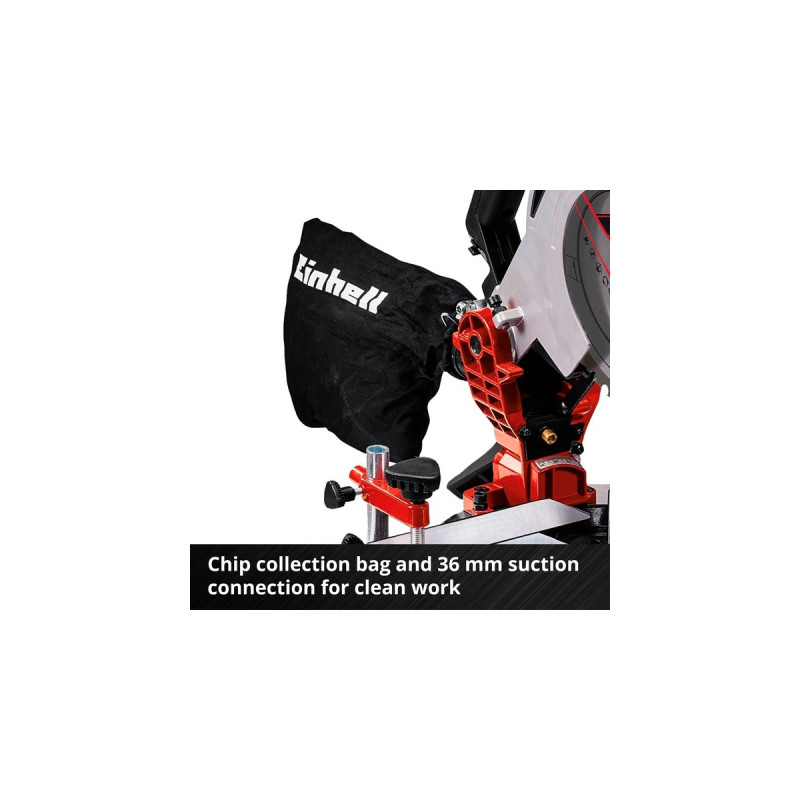 Einhell Akku-Kapp-und Gehrungssäge TE-MS 18/210 Li-Solo, 18Volt(rot/schwarz, ohne Akku und Ladegerät)