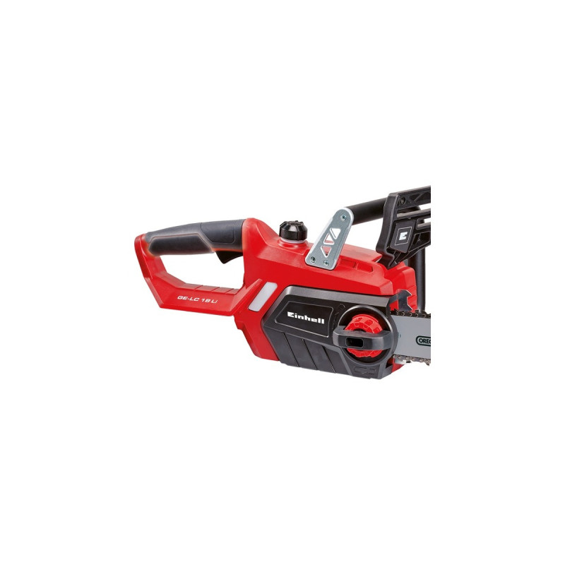 Einhell Akku-Kettensäge GE-LC 18 Li Solo, Elektro-Kettensäge(rot/schwarz, ohne Akku und Ladegerät)