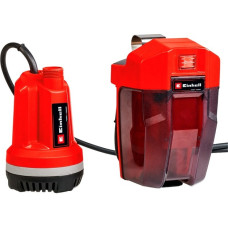 Einhell Akku-Klarwasserpumpe GE-PP 18 RB Li-Solo, Tauch- / Druckpumpe(rot/schwarz, ohne Akku und Ladegerät)