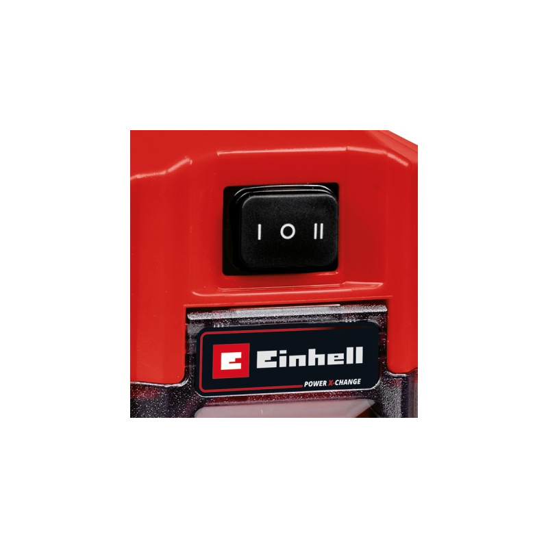 Einhell Akku-Klarwasserpumpe GE-SP 18 LL Li, Tauch- / Druckpumpe(rot/schwarz, Li-Ionen Akku 4Ah)