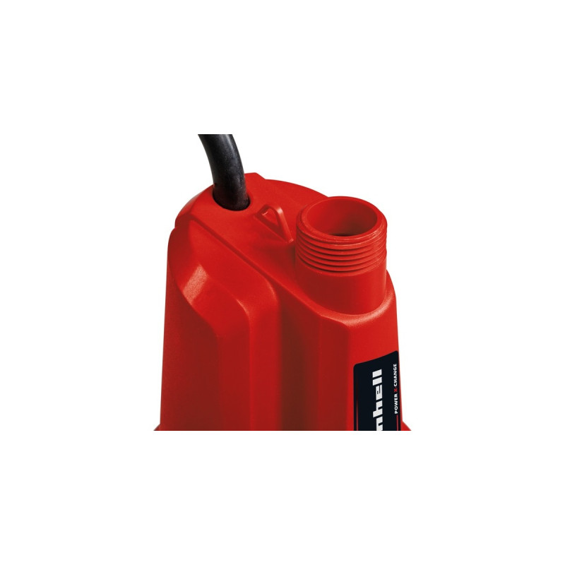 Einhell Akku-Klarwasserpumpe GE-SP 18 LL Li, Tauch- / Druckpumpe(rot/schwarz, Li-Ionen Akku 4Ah)