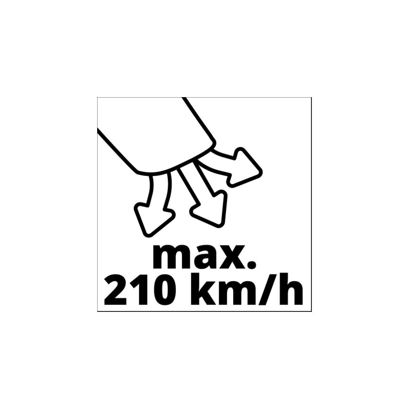 Einhell Akku-Laubbläser GE-CL 18 Li E-Solo, 18Volt, Laubgebläse(rot/schwarz, ohne Akku und Ladegerät)