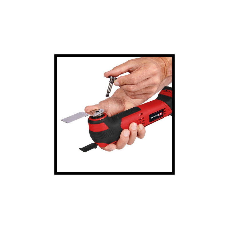 Einhell Akku-Multifunktions-Werkzeug TE-MG 12/1 Li, 12Volt(rot/schwarz, Li-Ion-Akku 2,0Ah)