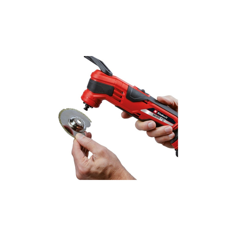Einhell Akku-Multifunktions-Werkzeug VARRITO, 18Volt(rot/schwarz, ohne Akku und Ladegerät)