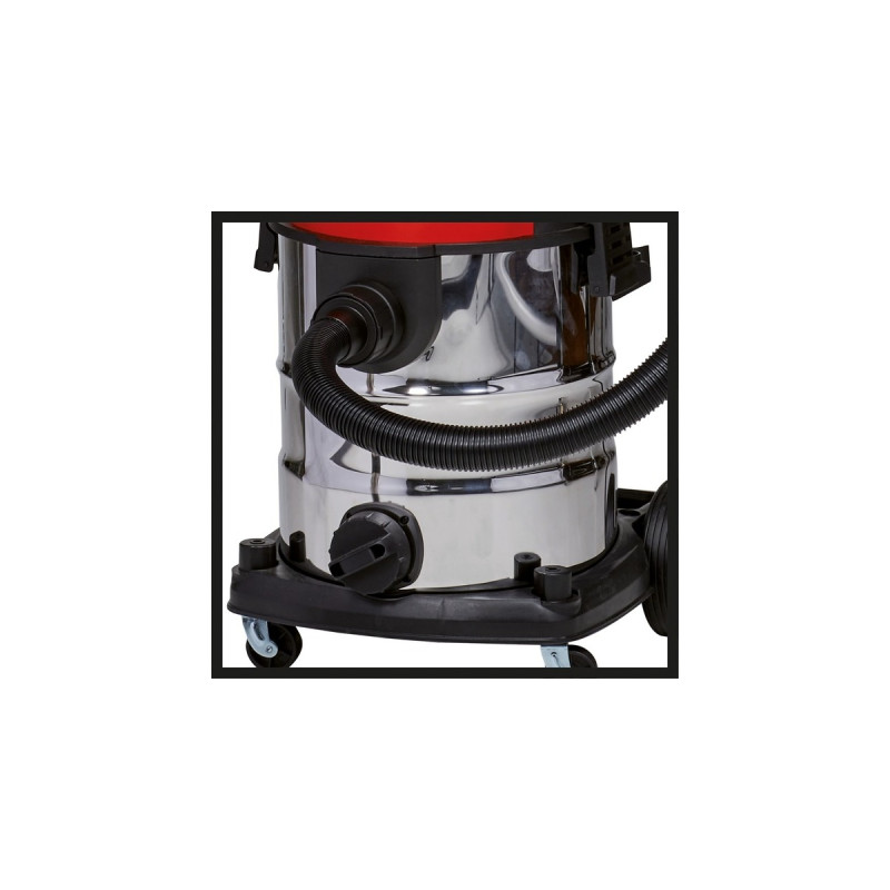 Einhell Akku-Nass-/Trockensauger TE-VC 36/25 Li S-Solo (2x 18Volt)(rot/edelstahl, ohne Akku und Ladegerät)