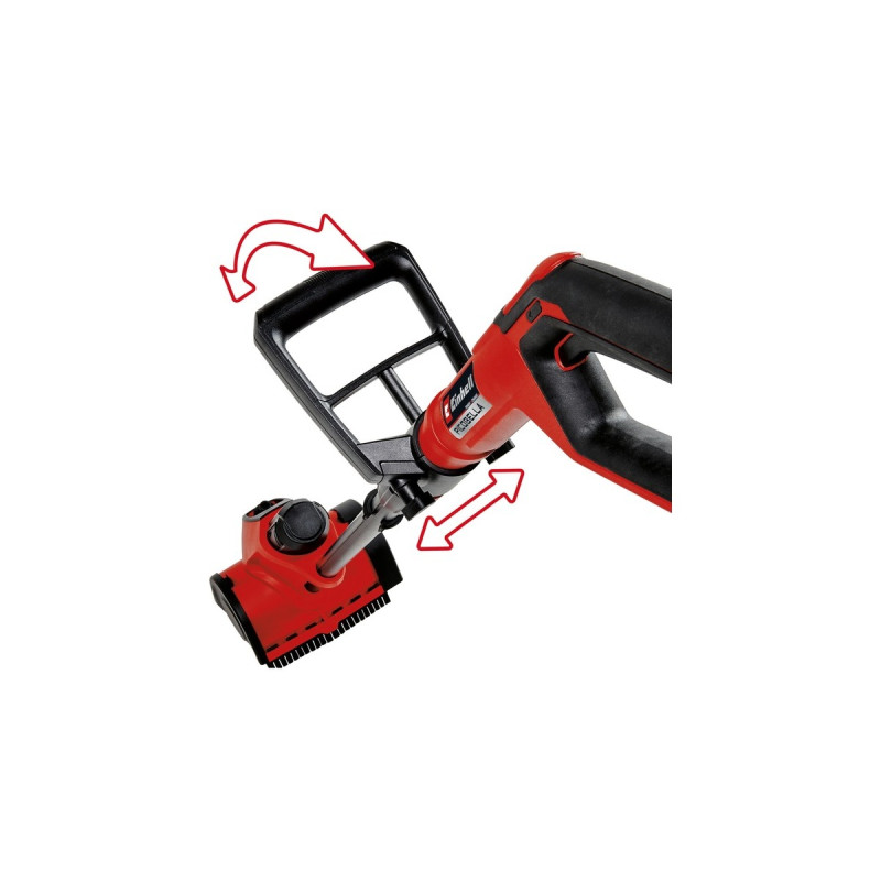 Einhell Akku-Oberflächenbürste PICOBELLA, 18Volt, Unkrautentferner(rot/schwarz, ohne Akku und Ladegerät)