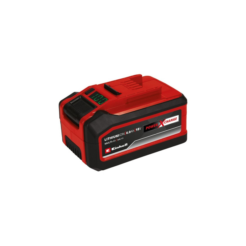 Einhell Akku Power-X-Change Plus 18V 4,0Ah(rot/schwarz)