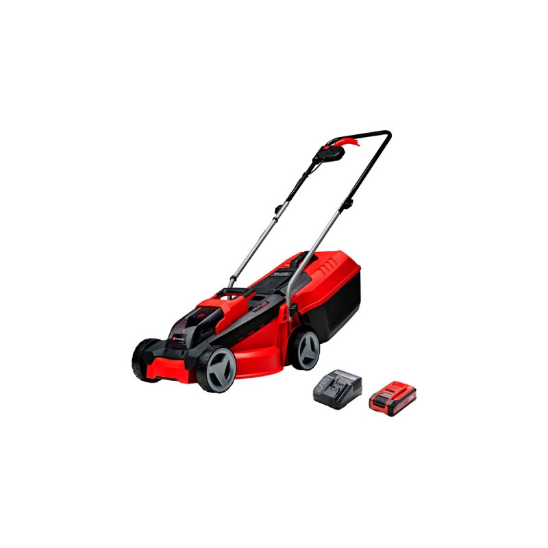 Einhell Akku-Rasenmäher GE-CM 18/30 Li(rot/schwarz, Li-Ionen Akku 3,0Ah)