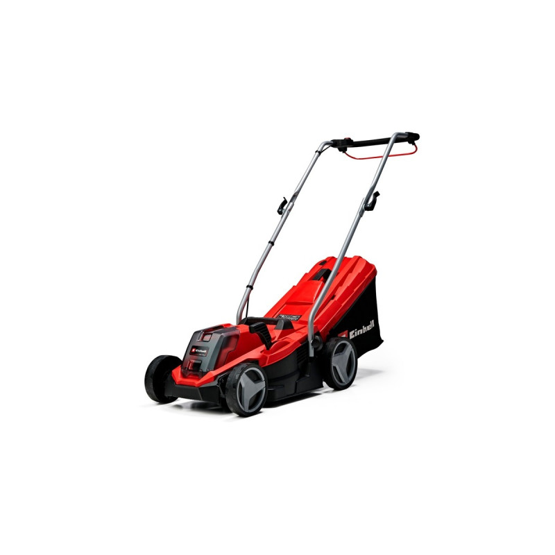 Einhell Akku-Rasenmäher GE-CM 18/33 Li Kit, 18Volt(rot/schwarz, Li-Ionen Akku 4,0Ah)
