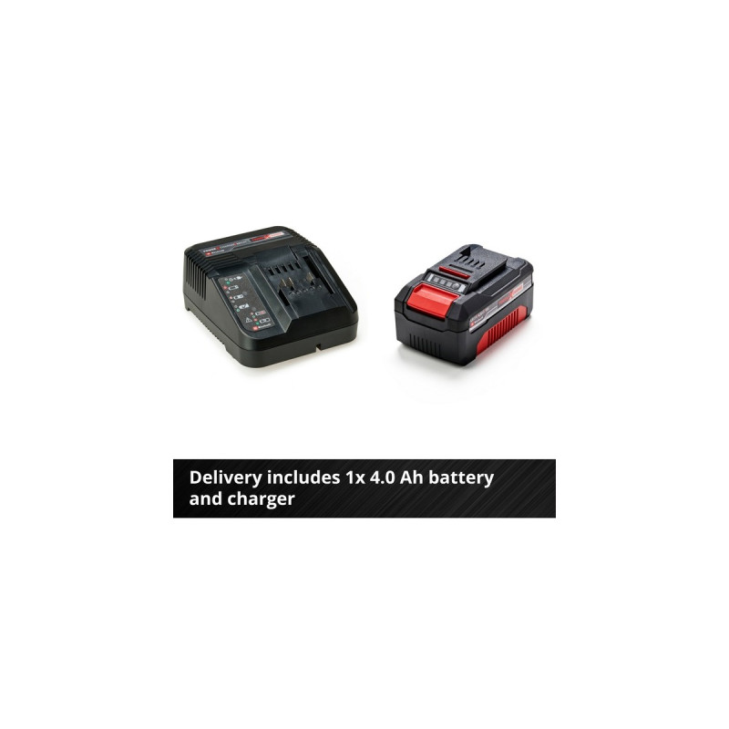 Einhell Akku-Rasenmäher GE-CM 18/33 Li Kit, 18Volt(rot/schwarz, Li-Ionen Akku 4,0Ah)