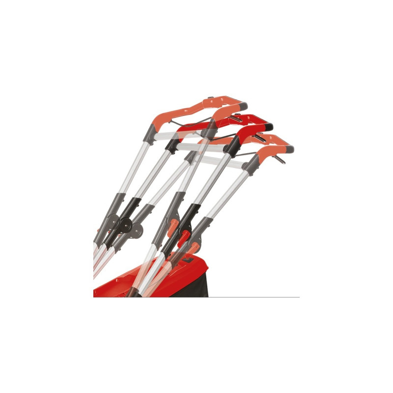 Einhell Akku-Rasenmäher GE-CM 36/37 Li-Solo, 36Volt (2x18V)(rot/schwarz, ohne Akku und Ladegerät)