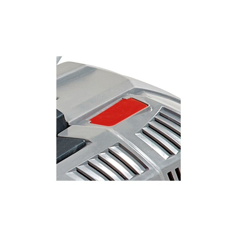 Einhell Akku-Rasenmäher GE-CM 43 Li M Kit, 18Volt(rot/schwarz, 2x Li-Ionen Akku 4,0Ah)