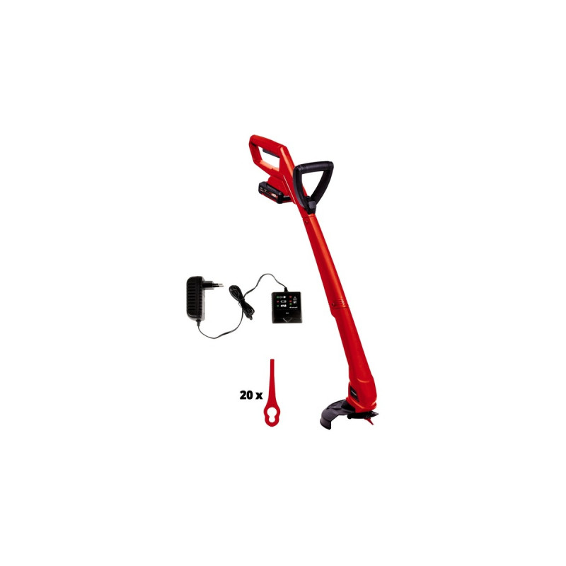 Einhell Akku-Rasentrimmer GC-CT 18/24 Li P(rot/schwarz, Li-Ionen Akku 1,5Ah)