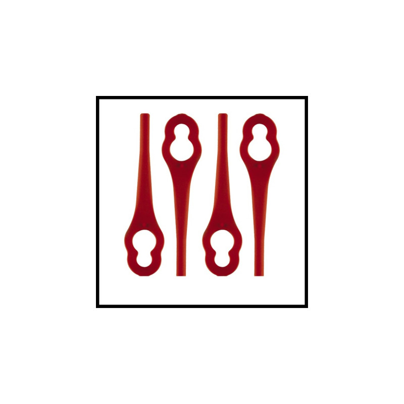 Einhell Akku-Rasentrimmer GC-CT 18/24 Li P-Solo(rot/schwarz, ohne Akku und Ladegerät)