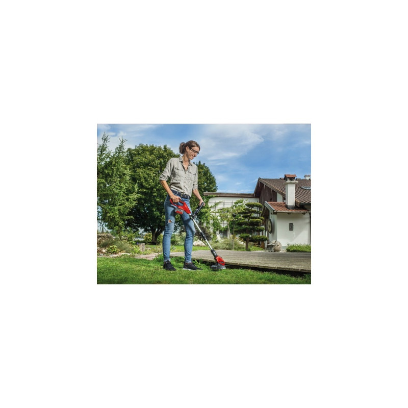 Einhell Akku-Rasentrimmer GE-CT 18Li Kit, 18Volt(rot/schwarz, Li-Ionen Akku 2,0Ah)