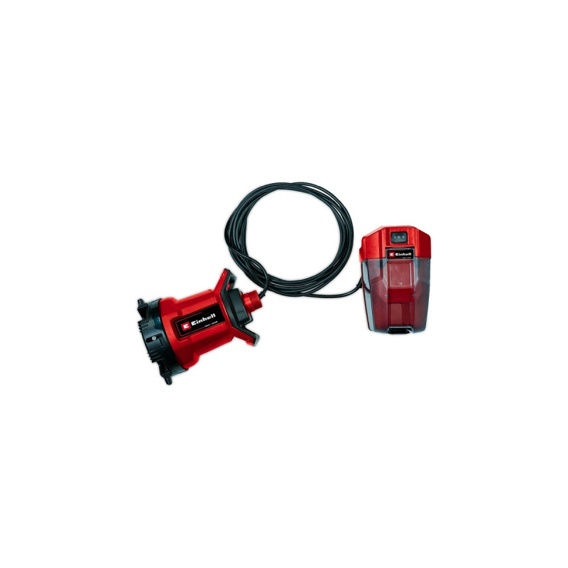 Einhell Akku-Schmutzwasserpumpe GE-DP 18/25 LL Li-Solo, 18Volt, Tauch- / Druckpumpe(rot/schwarz, ohne Akku und Ladegerät)