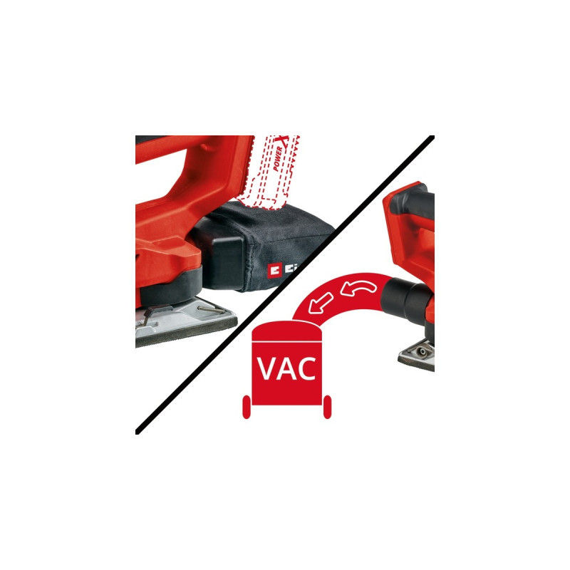 Einhell Akku-Schwingschleifer TE-OS 18/230 Li-Solo, 18Volt(rot/schwarz, ohne Akku und Ladegerät)