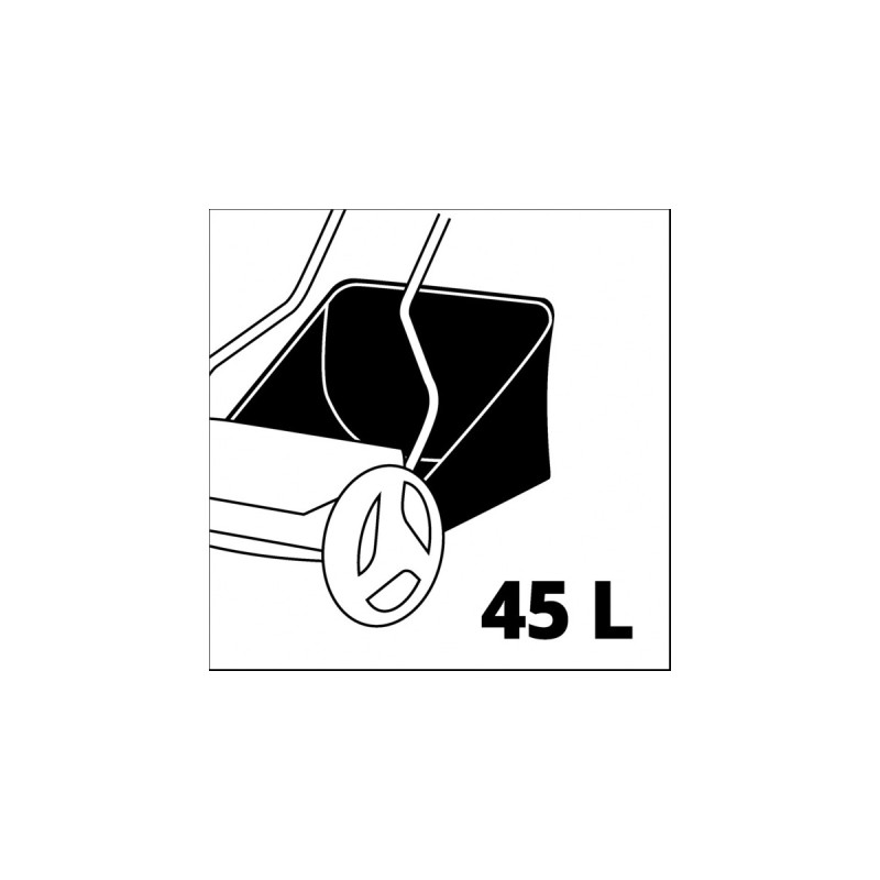 Einhell Akku-Spindelmäher GE-HM 18/38 Li-Solo, 18Volt(rot/schwarz, ohne Akku und Ladegerät)