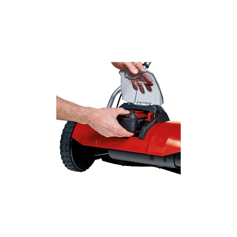 Einhell Akku-Spindelmäher GE-HM 18/38 Li-Solo, 18Volt(rot/schwarz, ohne Akku und Ladegerät)