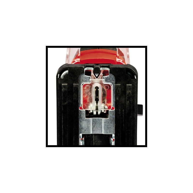 Einhell Akku-Stichsäge TC-JS 18 Li(rot/schwarz, Li-Ionen Akku 2,5Ah, Koffer E-Box Basic)