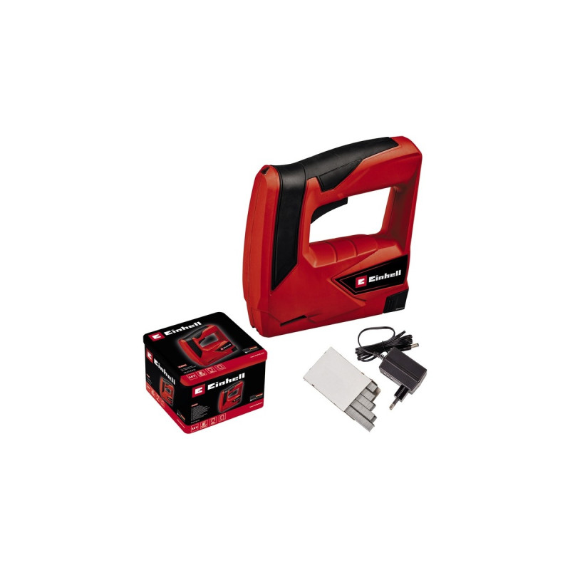 Einhell Akku-Tacker TC-CT 3,6 Li, Elektrotacker(rot/schwarz, Li-Ionen Akku 1,3Ah)