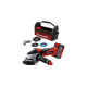 Einhell Akku-Winkelschleifer TC-AG 18/115 Li Kit, 18Volt(rot/schwarz, Li-Ion-Akku 4,0Ah)