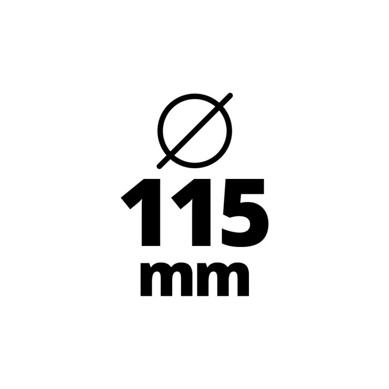 Einhell Akku-Winkelschleifer TC-AG 18/115 Li-Solo, 18Volt(rot/schwarz, ohne Akku und Ladegerät)