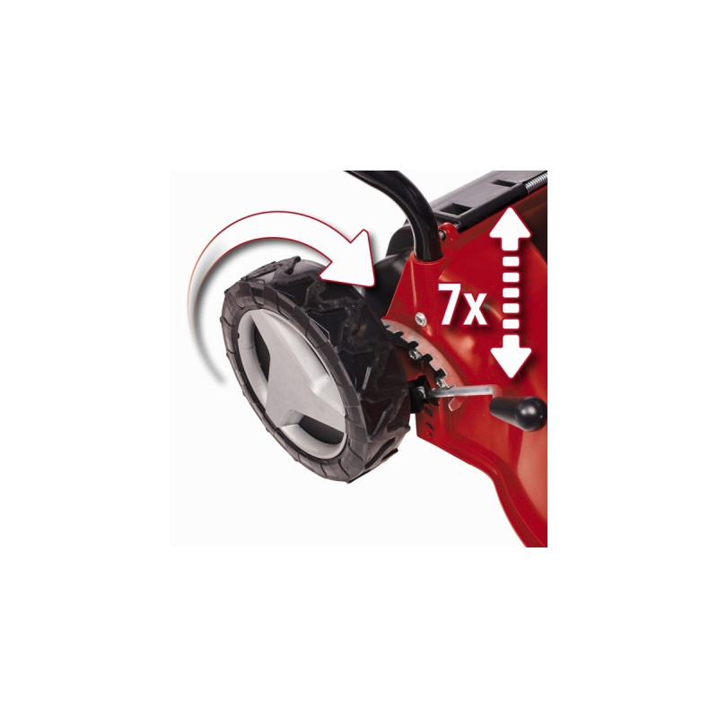 Einhell Benzin-Rasenmäher GC-PM 40/2 S(rot/schwarz, mit Hinterradantrieb)