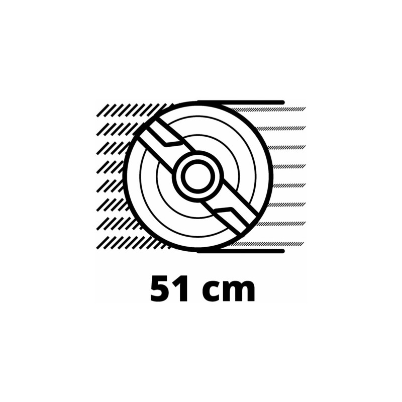 Einhell Benzin-Rasenmäher GC-PM 51/3 S HW(rot/schwarz, mit Radantrieb)