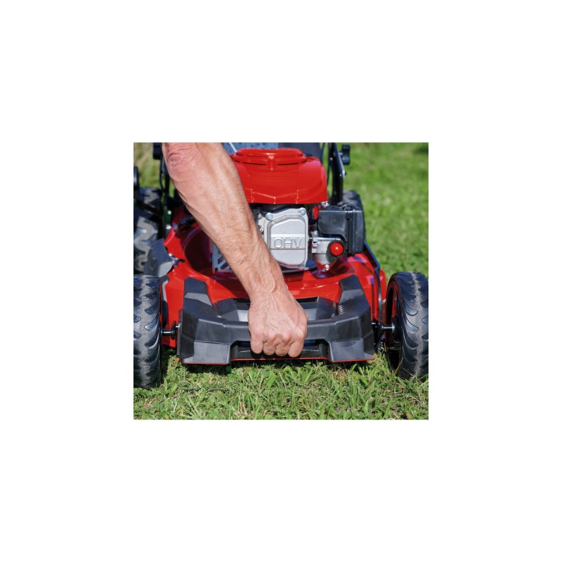 Einhell Benzin-Rasenmäher GC-PM 51/3 S HW-E(rot/schwarz, mit Radantrieb)