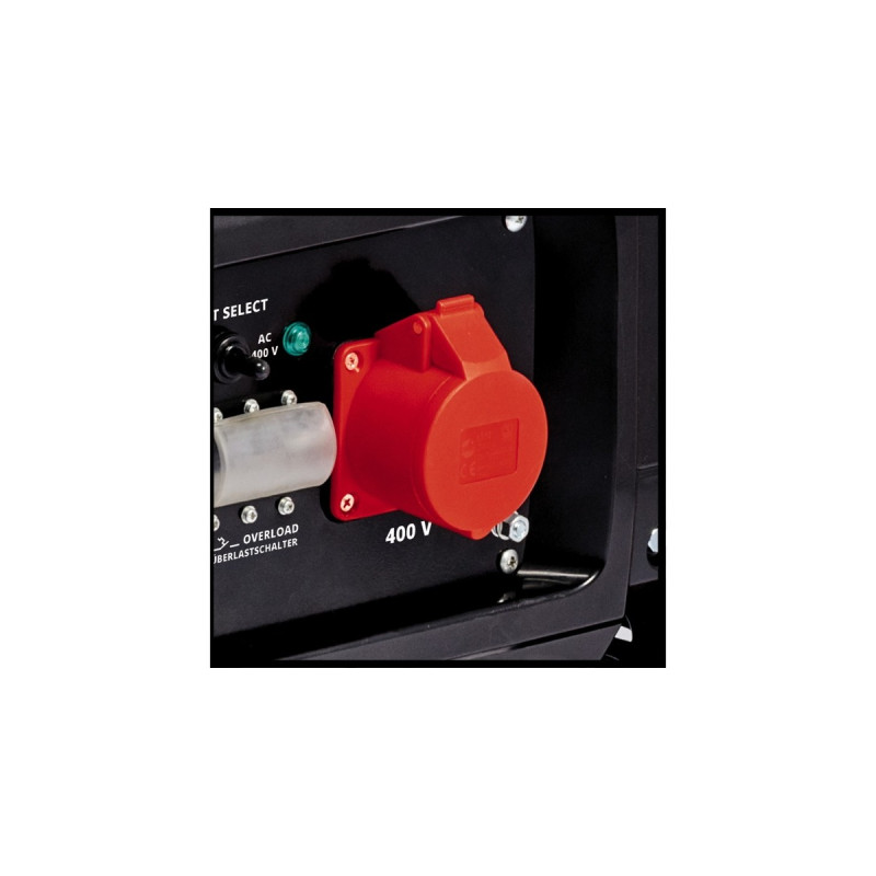 Einhell Benzin-Stromerzeuger TC-PG 55/E5, Generator(rot/schwarz, 7,5 kW)