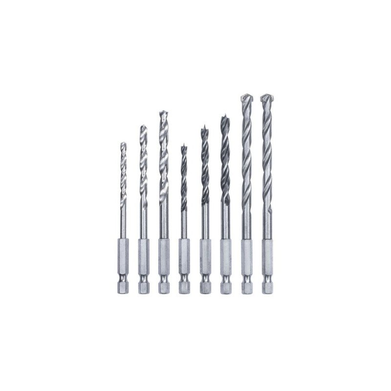 Einhell Bohrer- & Bit-Satz, 39-teilig(1/4