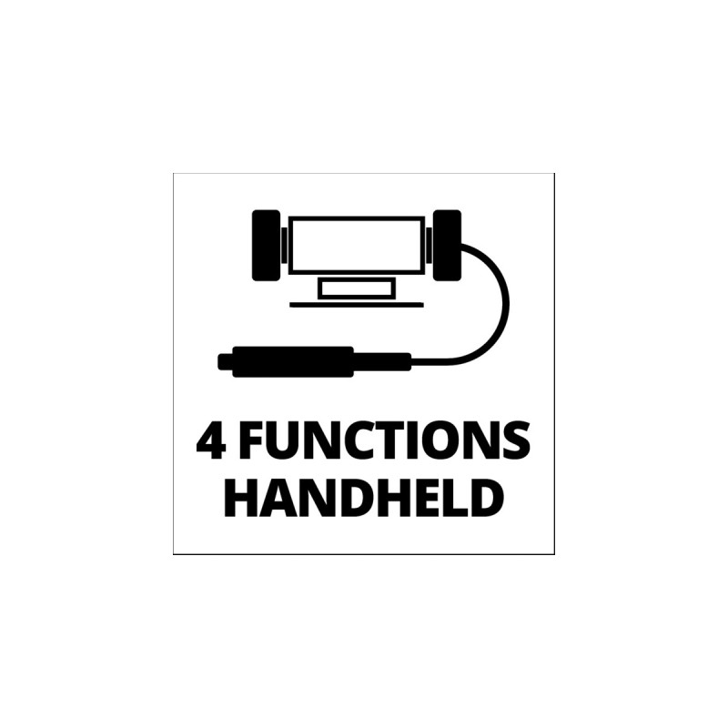 Einhell Doppelschleifer TC-XG 75 Kit(rot/schwarz, 150 Watt, umfangreiches Zubehör-Kit für Polier- und Schleifarbeiten)